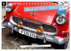 Best of Opel Rekord - Ein Klassiker Made in Germany (Tischkalender 2026 DIN A5 quer), CALVENDO Monatskalender Cover Best of Opel Rekord - Ein Klassiker Made in Germany (Tischkalender 2026 DIN A5 quer), CALVENDO Monatskalender