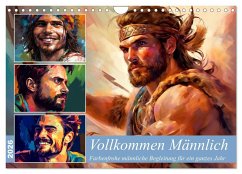 Cover Vollkommen Männlich (Wandkalender 2026 DIN A4 quer), CALVENDO Monatskalender