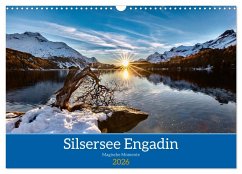 Silsersee Engadin (Wandkalender 2026 DIN A3 quer), CALVENDO Monatskalender