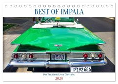 Cover BEST OF IMPALA - Das Prunkstück von Chevrolet (Tischkalender 2026 DIN A5 quer), CALVENDO Monatskalender