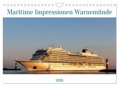 Cover Maritime Impressionen Warnemünde (Wandkalender 2026 DIN A4 quer), CALVENDO Monatskalender