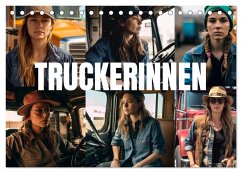 Cover Truckerinnen (Tischkalender 2026 DIN A5 quer), CALVENDO Monatskalender