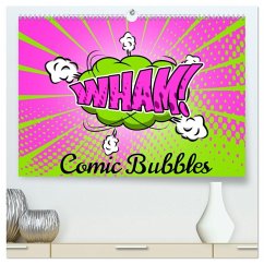 Comic Bubbles (hochwertiger Premium Wandkalender 2026 DIN A2 quer), Kunstdruck in Hochglanz