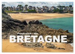Cover Frankreich - die Bretagne (Tischkalender 2026 DIN A5 quer), CALVENDO Monatskalender