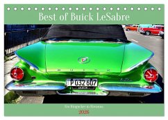 Best of Buick LeSabre - Ein Hingucker in Havanna (Tischkalender 2026 DIN A5 quer), CALVENDO Monatskalender
