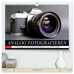 Analog fotografieren (hochwertiger Premium Wandkalender 2026 DIN A2 quer), Kunstdruck in Hochglanz