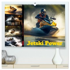 Jetski Power (hochwertiger Premium Wandkalender 2026 DIN A2 quer), Kunstdruck in Hochglanz Jetski Power (hochwertiger Premium Wandkalender 2026 DIN A2 quer), Kunstdruck in Hochglanz
