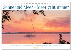 Cover Sonne und Meer - Meer geht immer (Tischkalender 2026 DIN A5 quer), CALVENDO Monatskalender