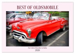Best of Oldsmobile - Ein Cabrio Klassiker in Kuba (Wandkalender 2026 DIN A2 quer), CALVENDO Monatskalender