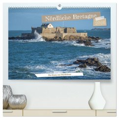 Nördliche Bretagne Die Küste von Penthièvre (hochwertiger Premium Wandkalender 2026 DIN A2 quer), Kunstdruck in Hochglanz