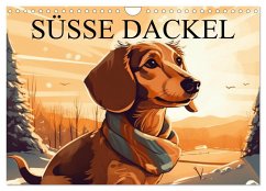 Cover Dackel (Wandkalender 2026 DIN A4 quer), CALVENDO Monatskalender