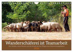 Cover Wanderschäferei ist Teamarbeit (Wandkalender 2026 DIN A4 quer), CALVENDO Monatskalender