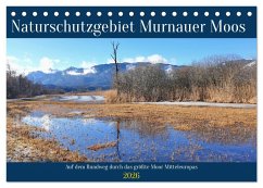 Naturschutzgebiet Murnauer Moos - Auf dem Rundweg durch das größte Moor Mitteleuropas (Tischkalender 2026 DIN A5 quer), CALVENDO Monatskalender