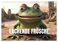 Cover Lachende Frösche (Wandkalender 2026 DIN A3 quer), CALVENDO Monatskalender