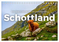 Schottland - Eine Reise in den Norden von Großbritannien. (Tischkalender 2026 DIN A5 quer), CALVENDO Monatskalender Schottland - Eine Reise in den Norden von Großbritannien. (Tischkalender 2026 DIN A5 quer), CALVENDO Monatskalender