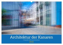 Cover Architektur der Kanaren - Fotografie trifft Impressionismus (Wandkalender 2026 DIN A2 quer), CALVENDO Monatskalender
