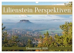 Cover Lilienstein Perspektiven - Elbsandstein (Wandkalender 2026 DIN A3 quer), CALVENDO Monatskalender