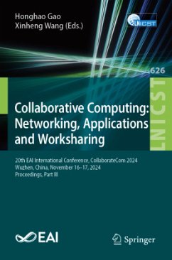Cover Collaborative Computing: Networking, Applications and Worksharing