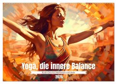 Cover Yoga, die innere Balance (Wandkalender 2026 DIN A2 quer), CALVENDO Monatskalender