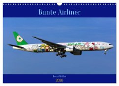 Bunte Airliner (Wandkalender 2026 DIN A3 quer), CALVENDO Monatskalender Bunte Airliner (Wandkalender 2026 DIN A3 quer), CALVENDO Monatskalender