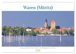 Waren (Müritz) in der Mecklenburgischen Seenplatte (Wandkalender 2026 DIN A2 quer), CALVENDO Monatskalender