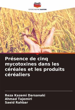 Cover Présence de cinq mycotoxines dans les céréales et les produits céréaliers