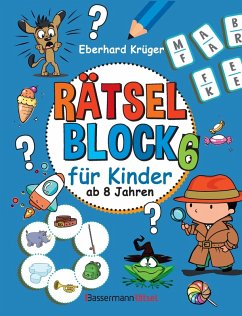Cover Rätselblock 6 für Kinder ab 8 Jahren (5 Exemplare à 3,99)