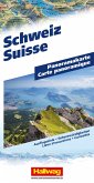 Hallwag Panoramakarte Schweiz Hallwag Panoramakarte Schweiz