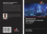 Operazioni di investimento e mercato dei capitali Operazioni di investimento e mercato dei capitali