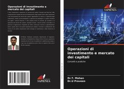 Cover Operazioni di investimento e mercato dei capitali