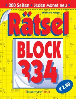 Cover Rätselblock 334 (5 Exemplare à 2,99 EUR)