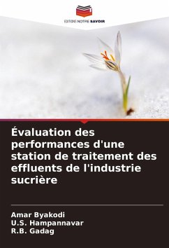 Cover Évaluation des performances d'une station de traitement des effluents de l'industrie sucrière