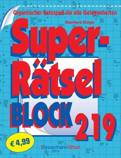 Cover Superrätselblock 219 (5 Exemplare à 4,99 EUR)