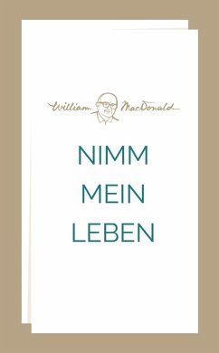 Cover Nimm mein Leben