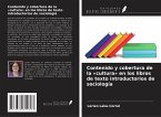 Contenido y cobertura de la 'cultura' en los libros de texto introductorios de sociología Contenido y cobertura de la 'cultura' en los libros de texto introductorios de sociología