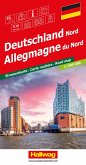 Hallwag Strassenkarte Deutschland Nord 1:500.000 Hallwag Strassenkarte Deutschland Nord 1:500.000