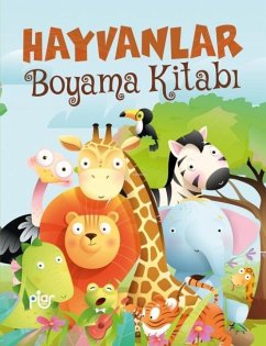 Cover Hayvanlar Boyama Kitabi