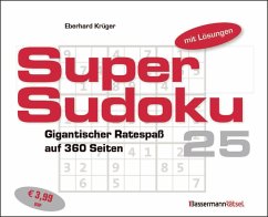 Cover Supersudoku 25 (5 Exemplare à 3,99 EUR)