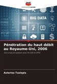 Pénétration du haut débit au Royaume-Uni, 2006