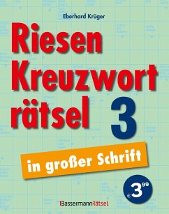 Cover Riesen-Kreuzworträtsel in großer Schrift 3 (5 Exemplare à 3,99 EUR)