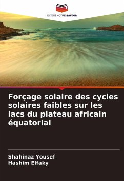 Cover Forçage solaire des cycles solaires faibles sur les lacs du plateau africain équatorial