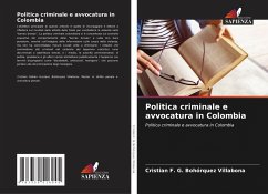 Cover Politica criminale e avvocatura in Colombia