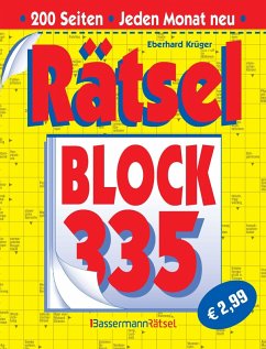 Cover Rätselblock 335 (5 Exemplare à 2,99 EUR)