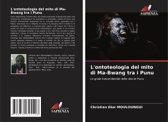 Cover L'ontoteologia del mito di Ma-Bwang tra i Punu