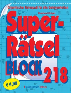 Cover Superrätselblock 218 (5 Exemplare à 4,99 EUR)