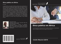 Cover Ética pública en África