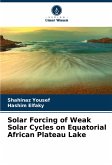 Solar Forcing of Weak Solar Cycles on Equatorial African Plateau Lake Solar Forcing of Weak Solar Cycles on Equatorial African Plateau Lake
