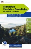 Kümmerly+Frey Outdoorkarte Deutschland 52 Schwarzwald, Pforzheim, Baden-Baden 1:35.000 Kümmerly+Frey Outdoorkarte Deutschland 52 Schwarzwald, Pforzheim, Baden-Baden 1:35.000