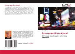 Esto es gestión cultural Esto es gestión cultural