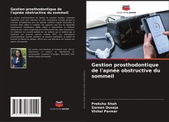 Cover Gestion prosthodontique de l'apnée obstructive du sommeil